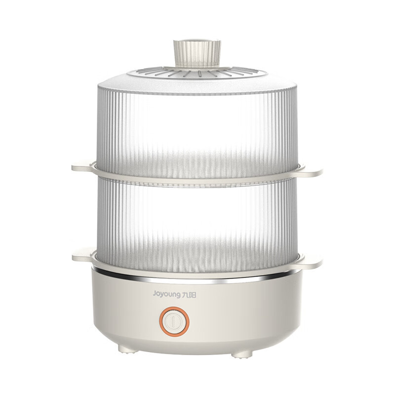 九阳(Joyoung) DZ20HG-GZ620电蒸锅蒸蛋机保温早餐机 奶茶色