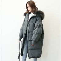 yaloo/雅鹿新款冬装羽绒服女加厚中长款 韩版宽松加厚外套潮流