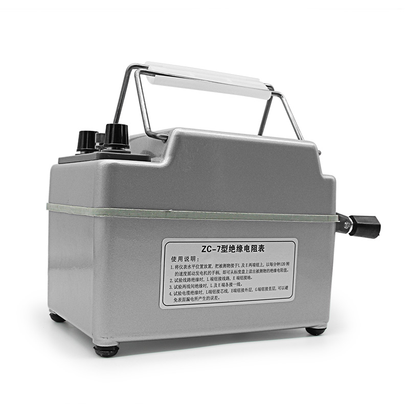 BONJEAN绝缘电阻测试仪兆欧表500V1000V2500V5000V电工摇表 ZC-71000V\1000M高清大图