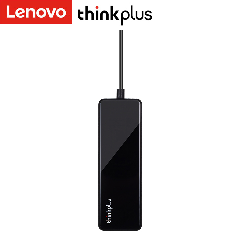 联想thinkplus USB3.0集线器TPH-04A多功能扩展坞即插即用高速传输多接口拓展坞笔记本电脑一拖四分线器