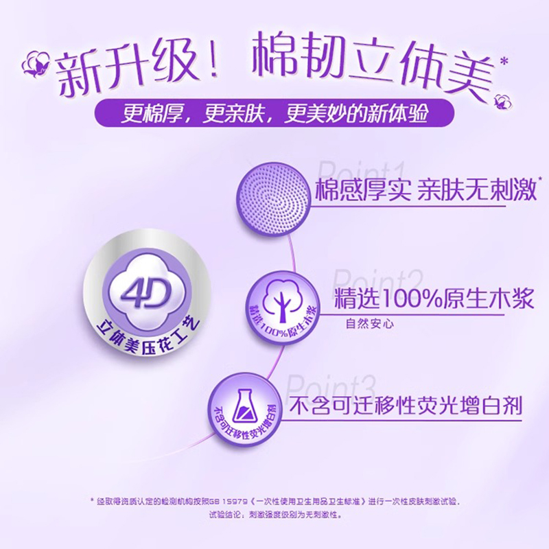 维达卷纸 4层 120g*12卷 单位:箱高清大图