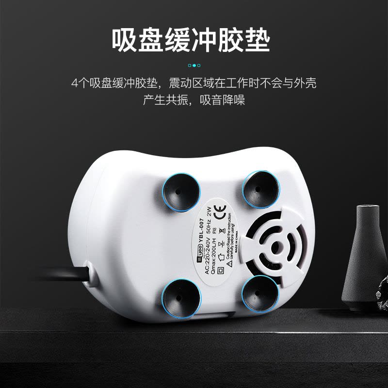 龟缸低水位乌龟过滤器小鱼缸浅水瀑布式内置循环水泵超图片