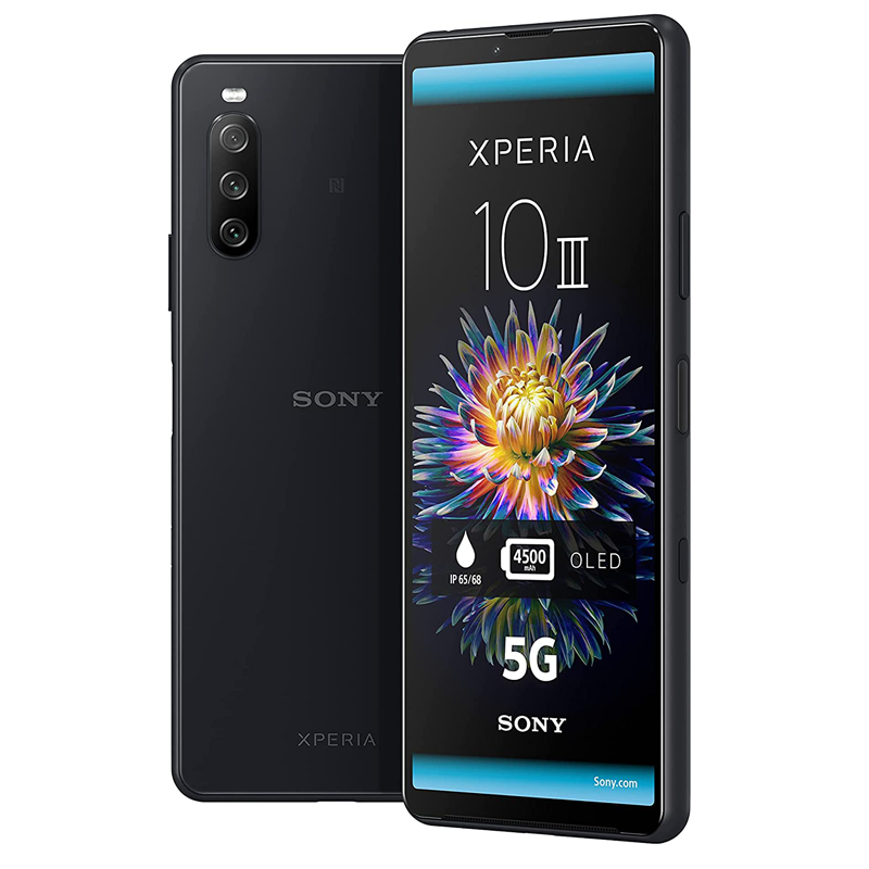 2021新款索尼sony索尼xperia10iii6英寸屏幕智能手机x10三代黑色6g