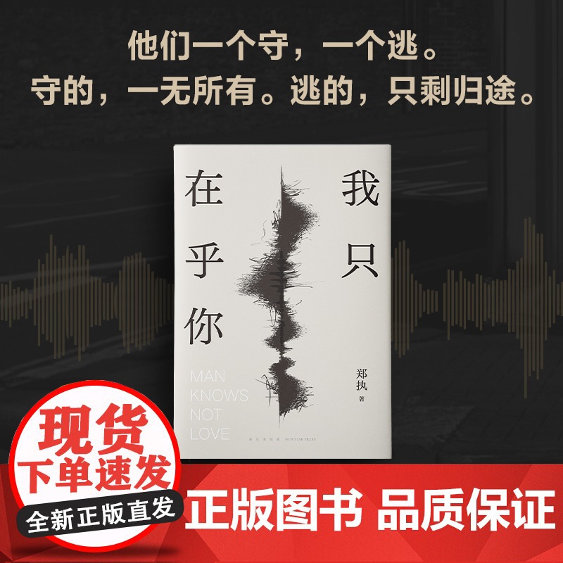 我只在乎你 郑执 [店正版] 生吞 仙症 胆小鬼 刺猬 父辈爱情青春 长篇小说文学图书东北故事葛优王俊凯一团坚冰杨知高清大图