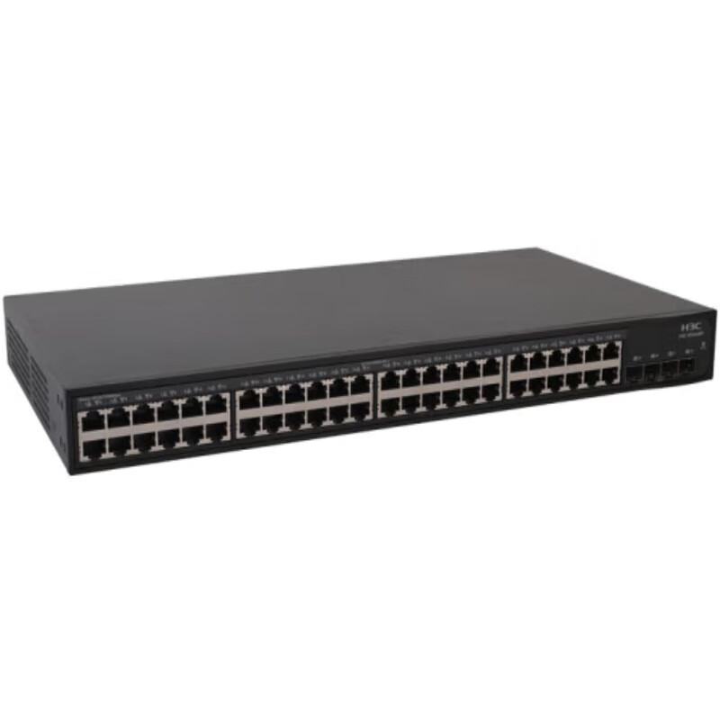 新华三(H3C)MS4048P 企业级网络交换机 48口全千兆监控安防专用交换机2千兆光口上行
