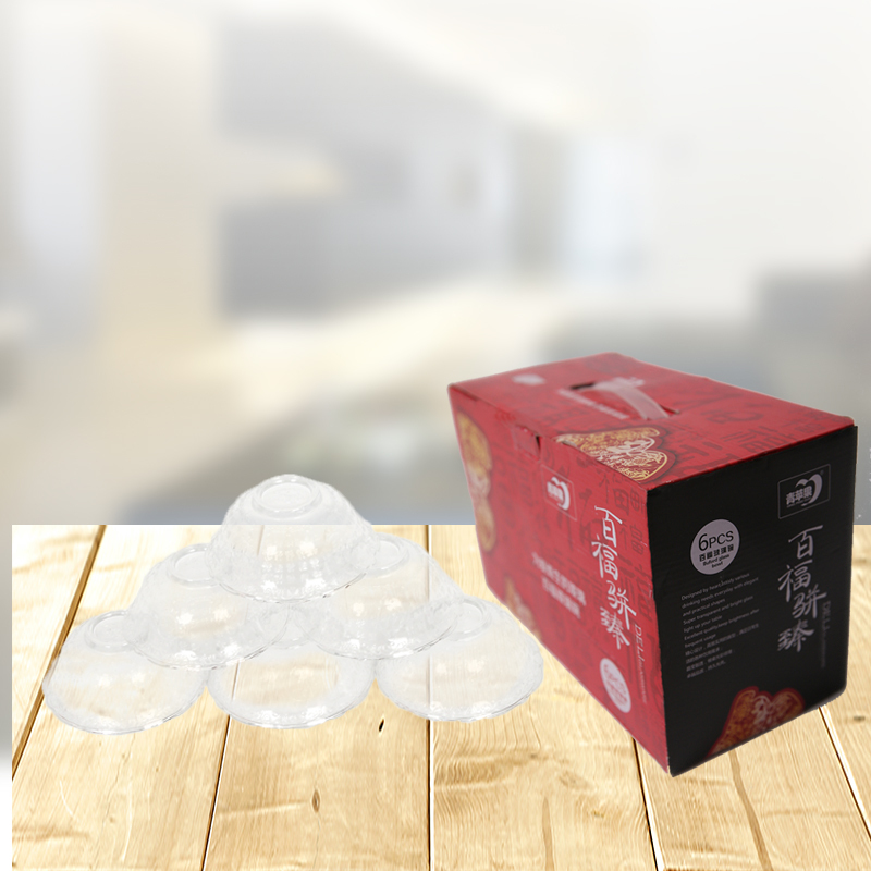 青苹果百福碗六件套