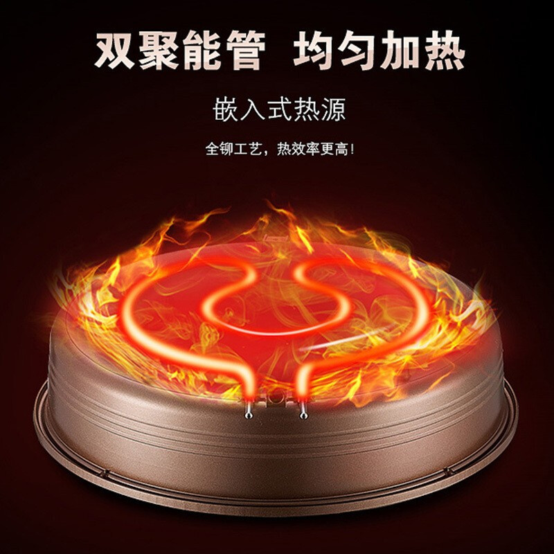 苏泊尔(SUPOR)JJ34D801-180多用途电火锅电炒锅家用炒菜不粘锅电热锅电煮锅高清大图