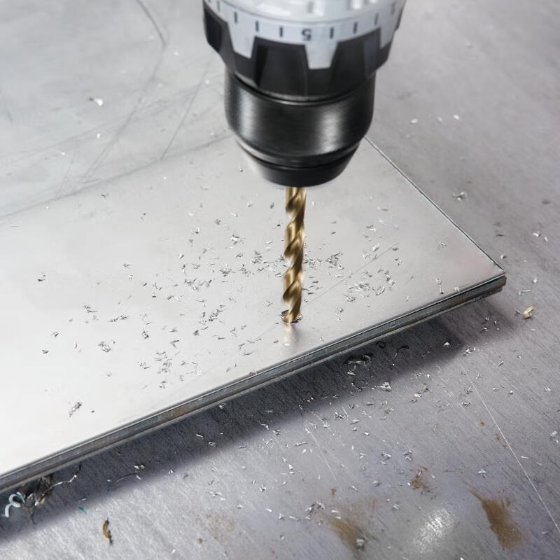 赛乐透磨制含钴麻花钻头HSSCo系列直柄不锈钢打孔金属钻头系列112 5.0mm高清大图