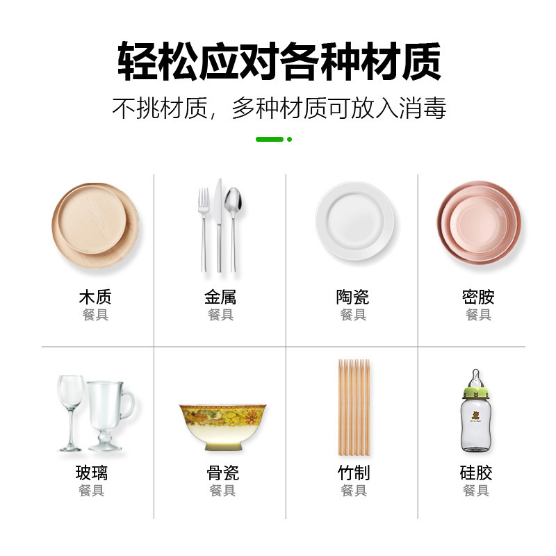 圣托(Shentop)热风循环36格独立室消毒柜 独立多室紫外线保洁柜 304不锈钢消毒碗柜 DAD02高清大图