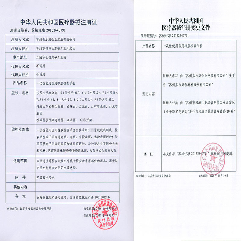 橡树(XIANG SHU)一次性食品药品级乳胶手套 牙科实验室厨房家用橡胶手套医用手套 光面有粉100只/盒 中号