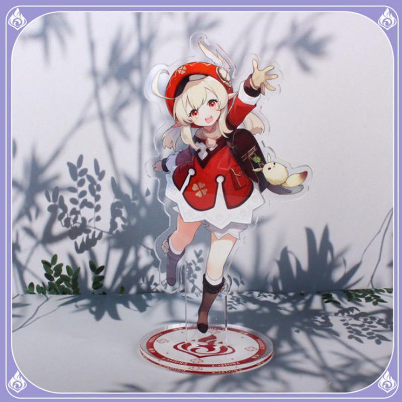 甘雨 高约15cm 原神周边 甘雨 刻晴 可莉亚克力立牌生日礼物桌面人型