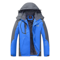 凯仕达K.SHIDA凯仕达户外冲锋衣男士加绒加厚冬防风外套潮牌登山服WK1688