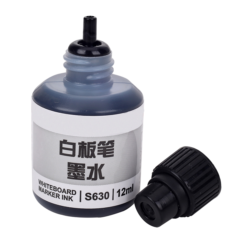 白板笔墨水*10瓶 可擦白板笔补充液 添加墨水 S630 白板笔墨水