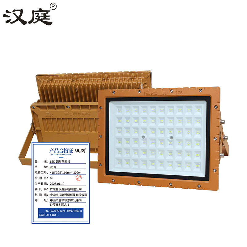 汉庭 LED方形防爆灯 LED防爆灯防水探照灯超量投光灯方形/个（300W）