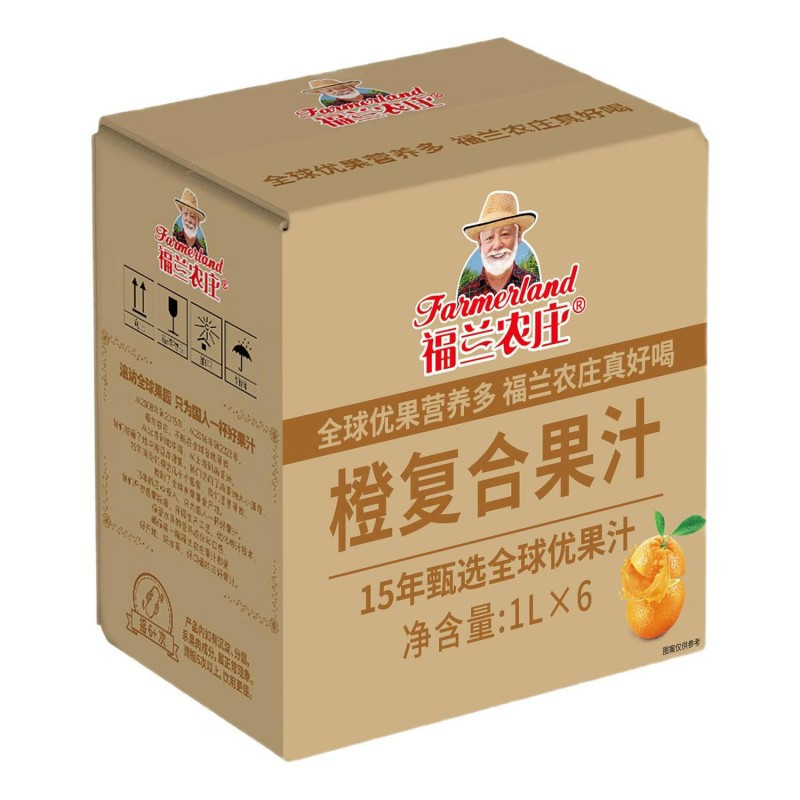 福兰农庄绿豆沙200mL*10高清大图