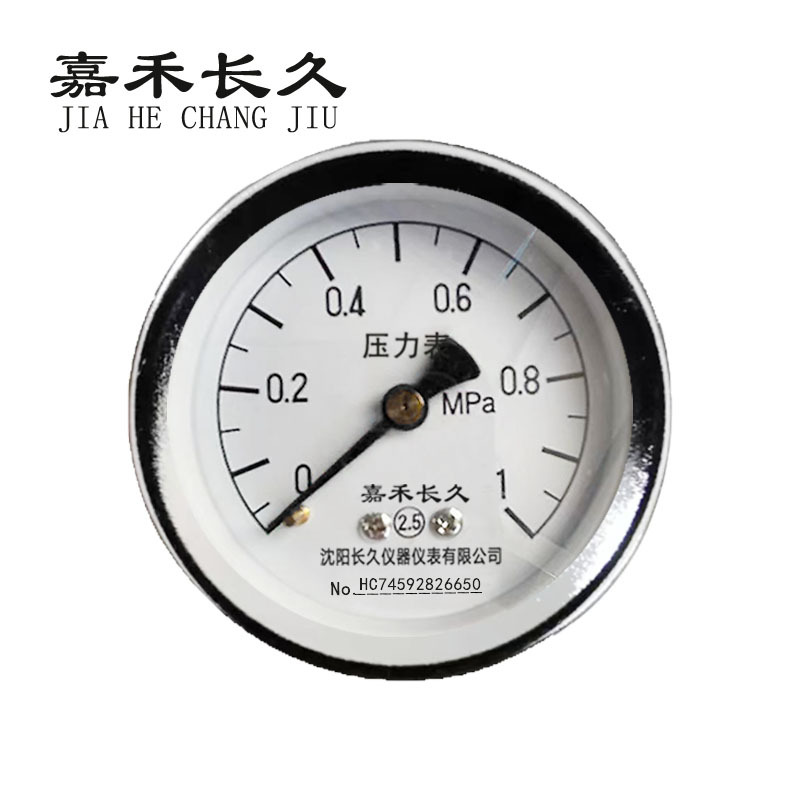 嘉禾长久+压力表轴向检测定制型+Y50Z+块