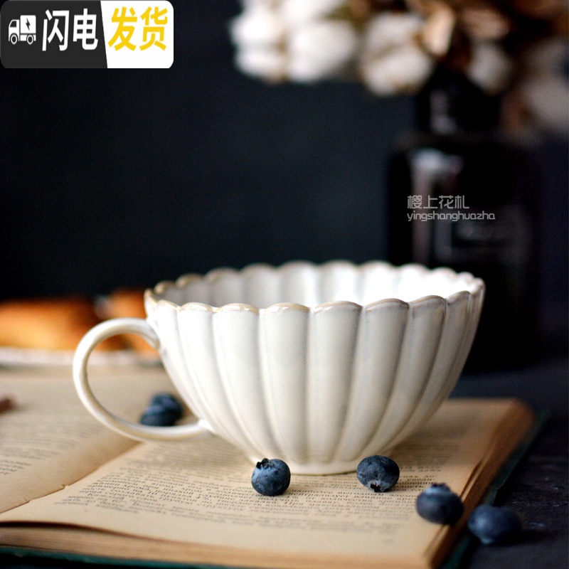三维工匠创意马克杯咖啡杯早餐杯牛奶杯简约复古个性随手杯陶瓷咖啡杯高清大图