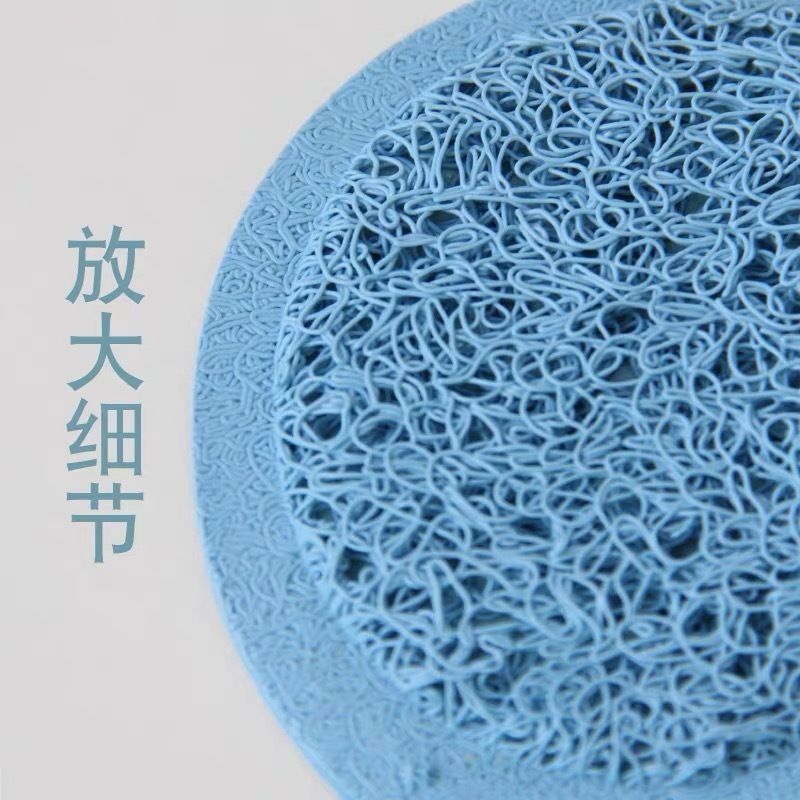 米白色(PVC环保材质) 小号(30*40cm) 猫砂垫宠物脚垫猫砂盆防带出垫子蹭脚垫防滑防溅垫猫咪地垫猫笼垫