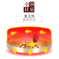 艾灸盒随身灸家用仪熏蒸便携式熏艾草条艾条艾柱艾炙器罐包热敷袋