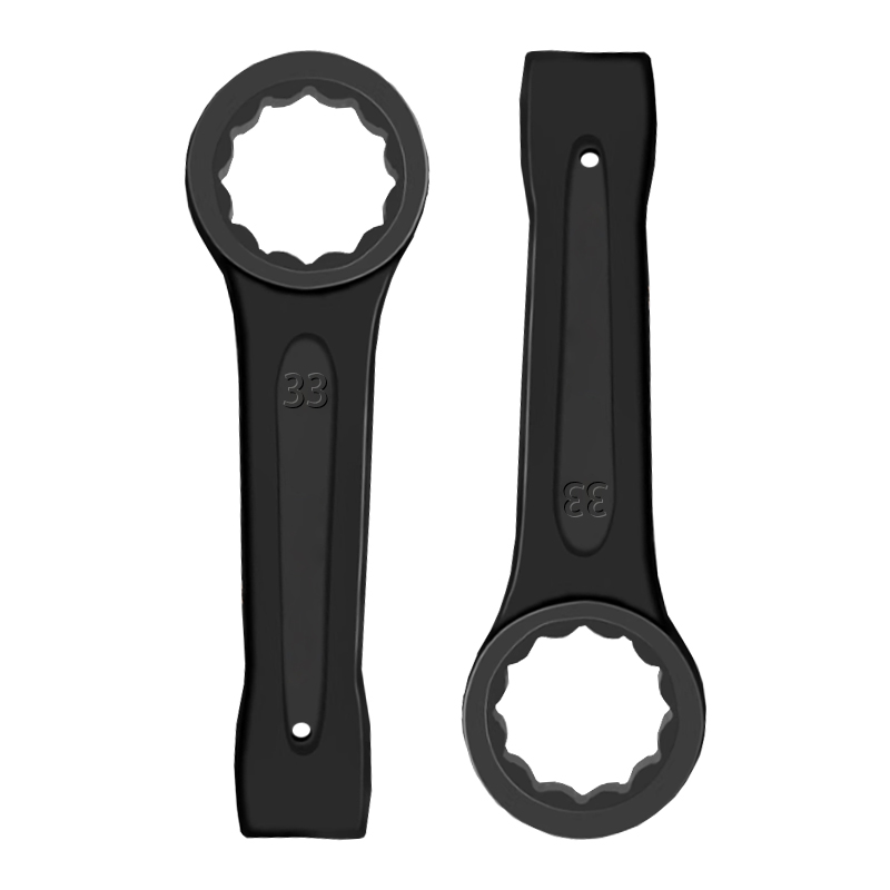 立伟铁牛敲击梅花扳手33mm/把高清大图