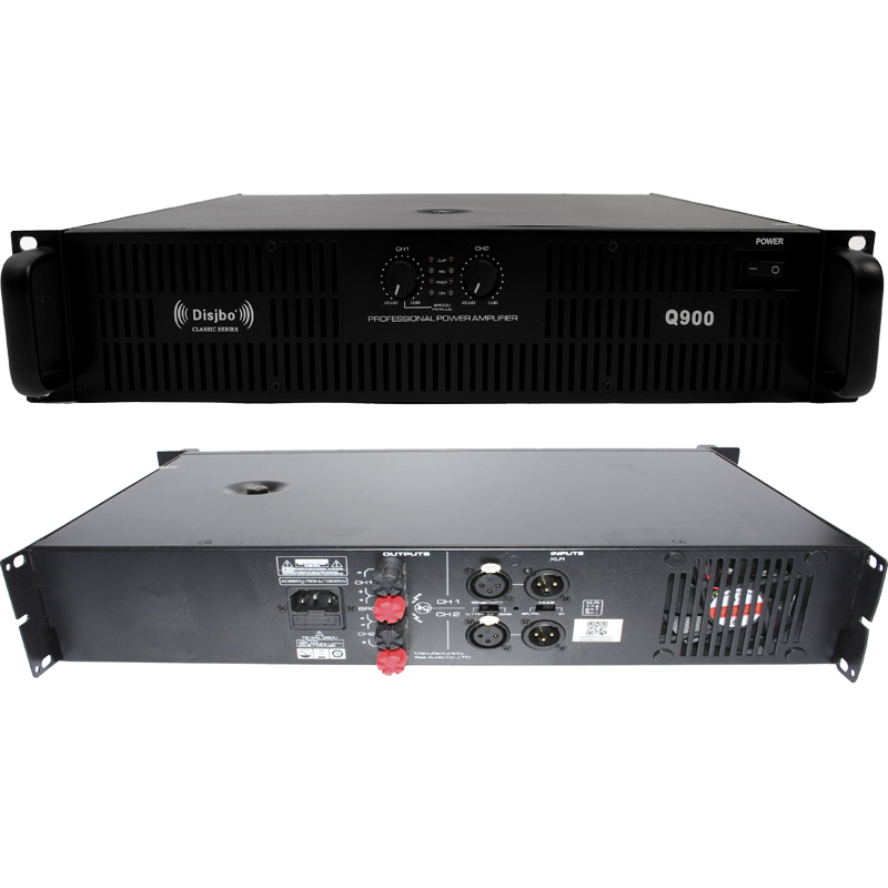 迪玠宝(DISJBO)Q900 950W纯后级功率放大器 专业会议室 舞台 户外扩声 功率放大器高清大图