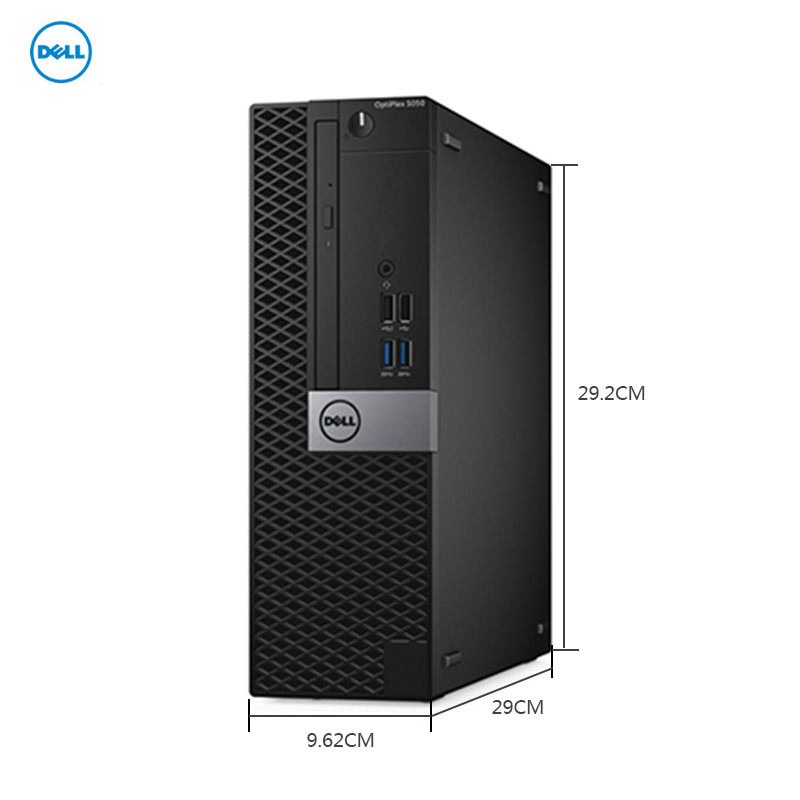 戴尔 (DELL) OptiPlex5050SFF 商用办公台式电脑主机(i5-7500 4GB 1TB硬盘 DVD)