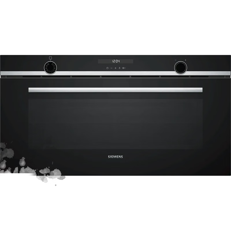 西门子VB558C0S0W iQ500 烤箱 90 x 48 cm 不锈钢烤箱蒸饭柜高清大图