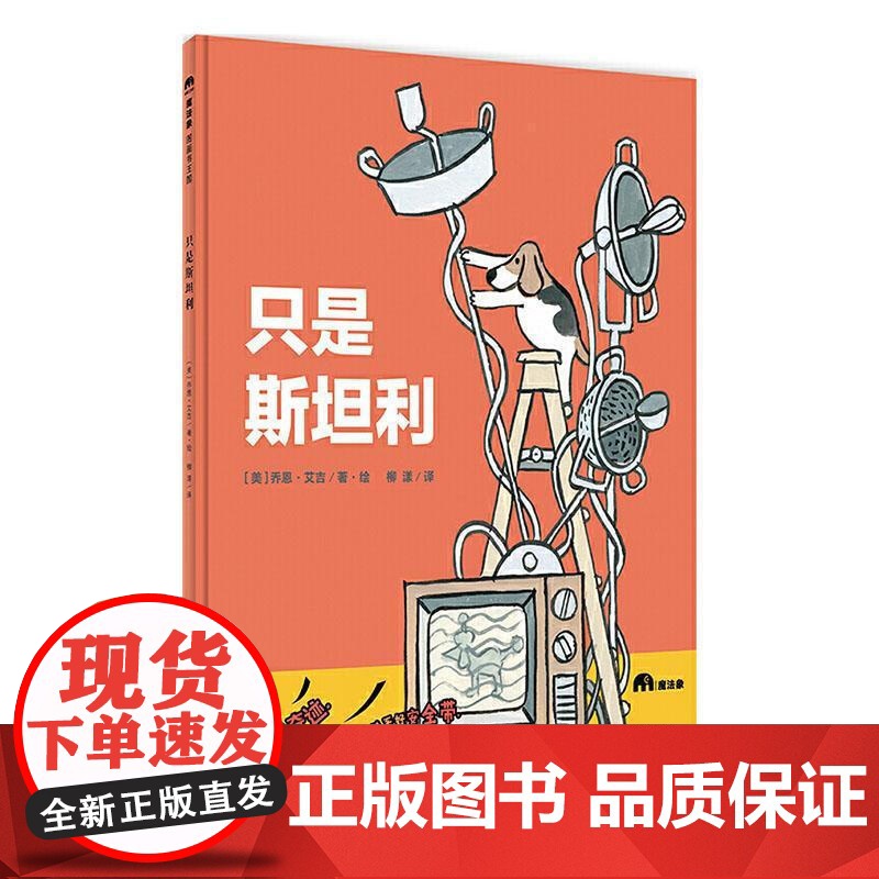 魔法象图画书王国 只是斯坦利 乔恩·艾吉 3-12岁绘本图画故事书 幽默怪诞的故事类图画书 亲子睡前绘本故事书 广西师范高清大图