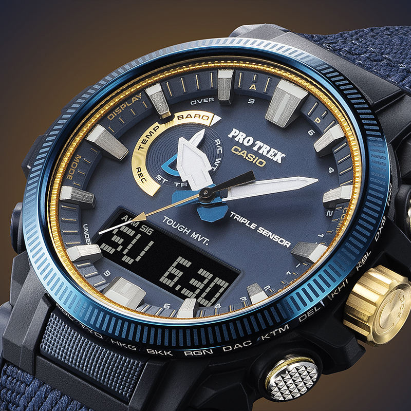 casio官方旗舰店卡西欧手表男protrek新品50周年限定户外登山太阳能