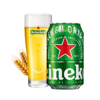 喜力(Heineken)啤酒330ml*12听 整箱装(新老包装交替发货中)