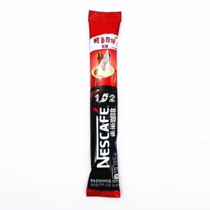 雀巢咖啡NESCAFE1+2原味速溶三合一咖啡48条盒装冲调饮品720g