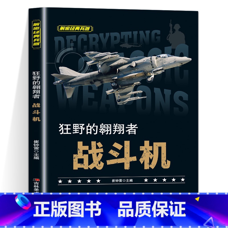 狂野的翱翔者战斗机 【正版】全套10册 解密经典兵器手枪狙击枪机枪坦克战斗机航空母舰装甲车兵器利刃ak47 巴雷特M4A