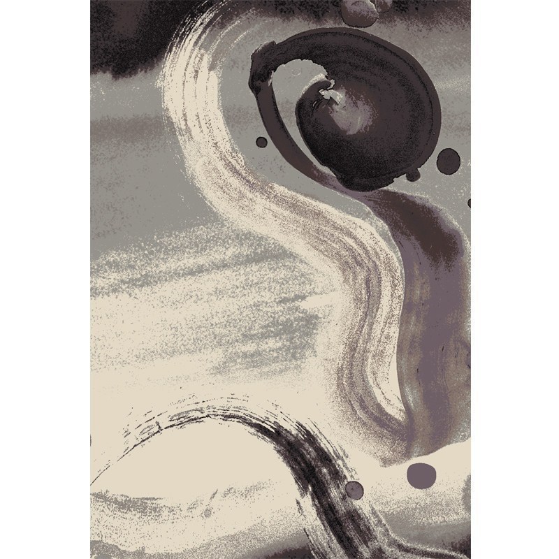 美帮汇机织新中式客厅地毯简约卧室沙发茶几地毯书房中国风满铺定制 机织墨 200×300厘米（德邦）