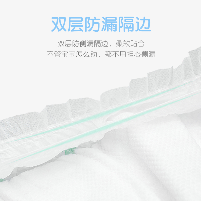 优酷熊婴儿拉拉裤超薄透气XXXL84片(17kg以上)新生儿云柔尿不湿M L XL XXL加智能尿显男女宝宝儿童成长裤高清大图