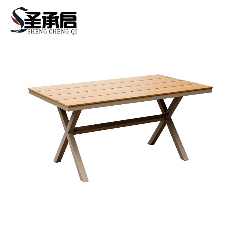 圣承启 休闲桌 2.2m长桌 张高清大图