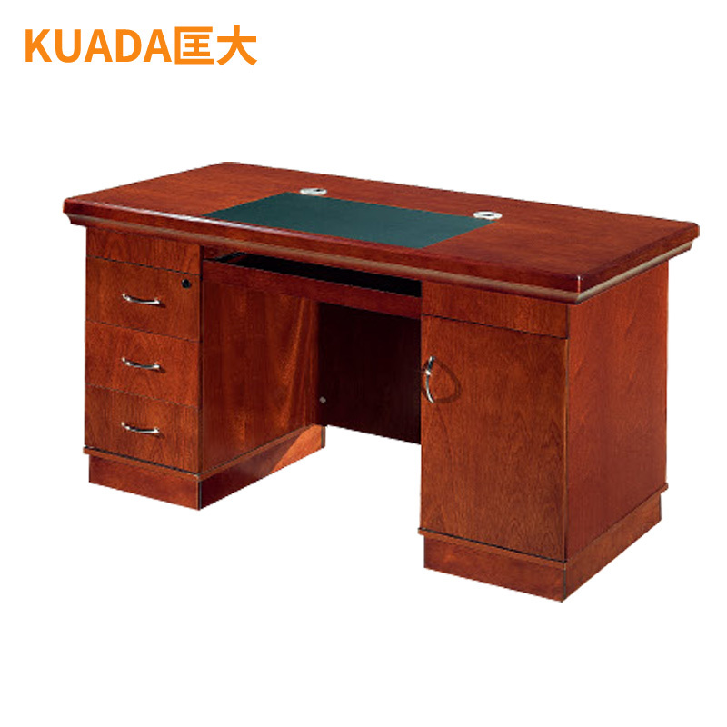 匡大 油漆办公桌1.4米电脑桌单人位职员桌KD-D1407