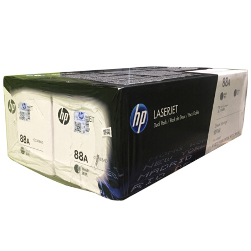 惠普（HP）CC388AD 88AD黑色硒鼓 双包装 适打印机M1136 P1108 1106 M1213 1216高清大图