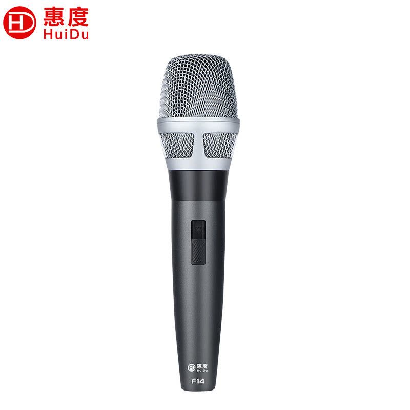 惠度(HuiDu)F14专业有线话筒会议演讲动圈麦家庭KTV卡拉OK演唱户外音响会议主持演讲麦克风图片