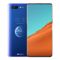 【原封】努比亚(nubia) X 蓝金色 8GB+256GB 全网4G 双面屏 骁龙845处理器 A双摄 智能手机
