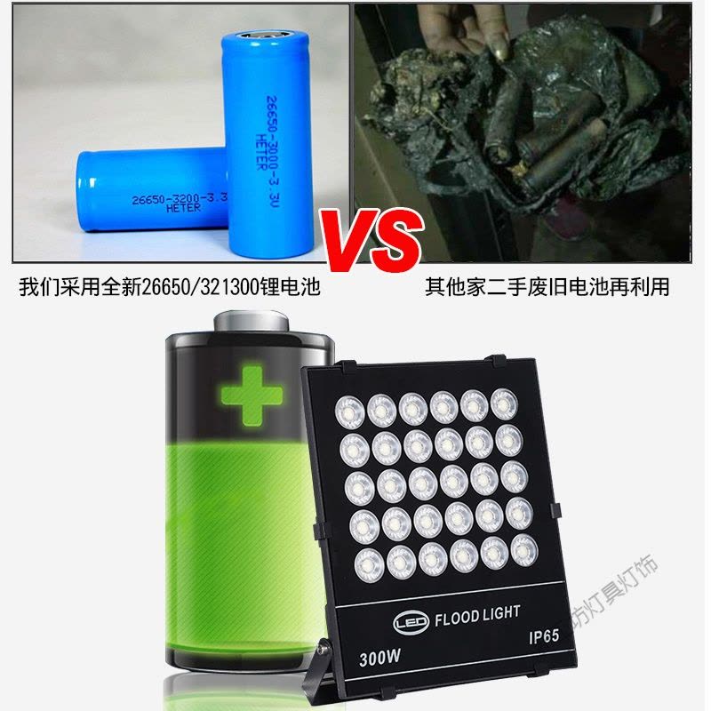 苏宁放心购 太阳能投光灯路灯超亮户外户外庭院家用LED路灯室外新农村坪灯图片