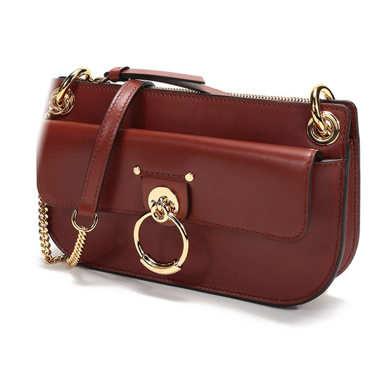 chloe蔻依女士tess系列牛皮革单肩斜挎包chc20ap044a37