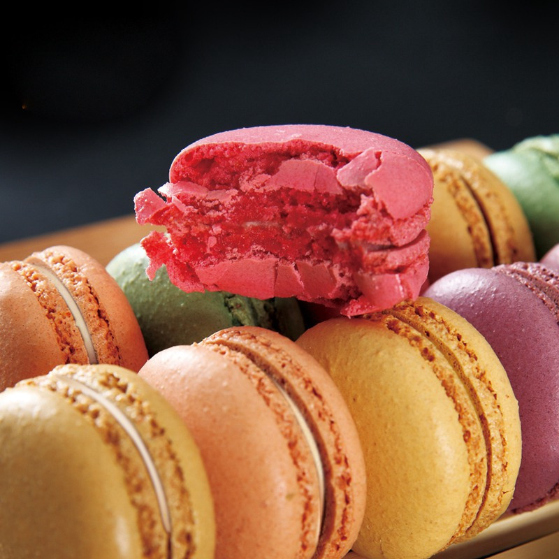 正宗法式手工马卡龙甜点枚礼装蛋糕点心小饼干生日送礼物面
