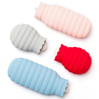 名创优品(miniso)热水袋 可爱蜜罐注水式硅胶冬季暖水袋小号其它居家/送朋友/礼品