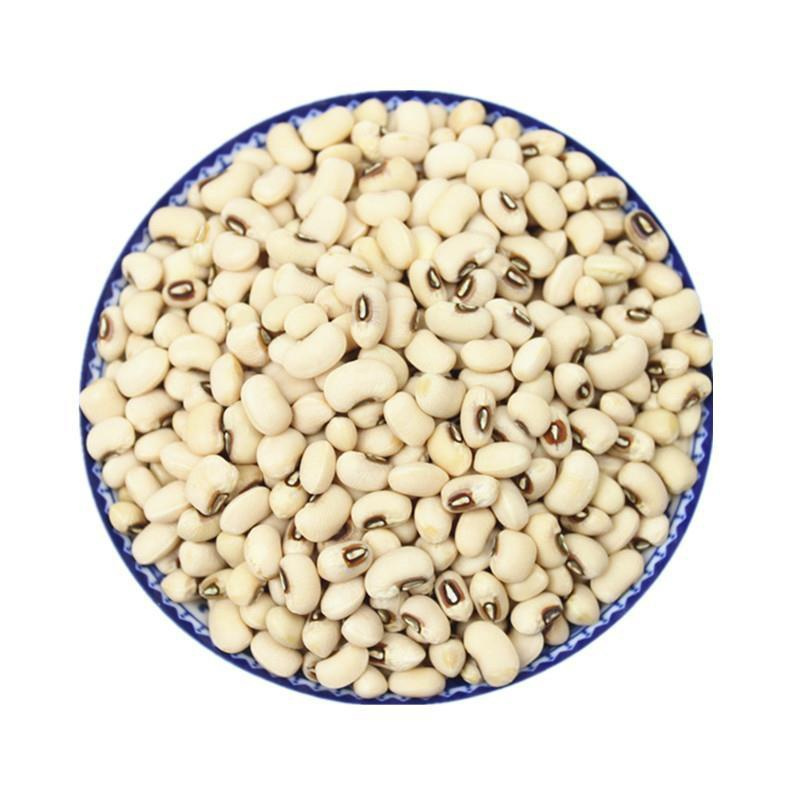 2500g 眉豆5斤 农家白豇豆 白豆白饭豆眉豆豆类五谷杂粮粗粮豆子2500g