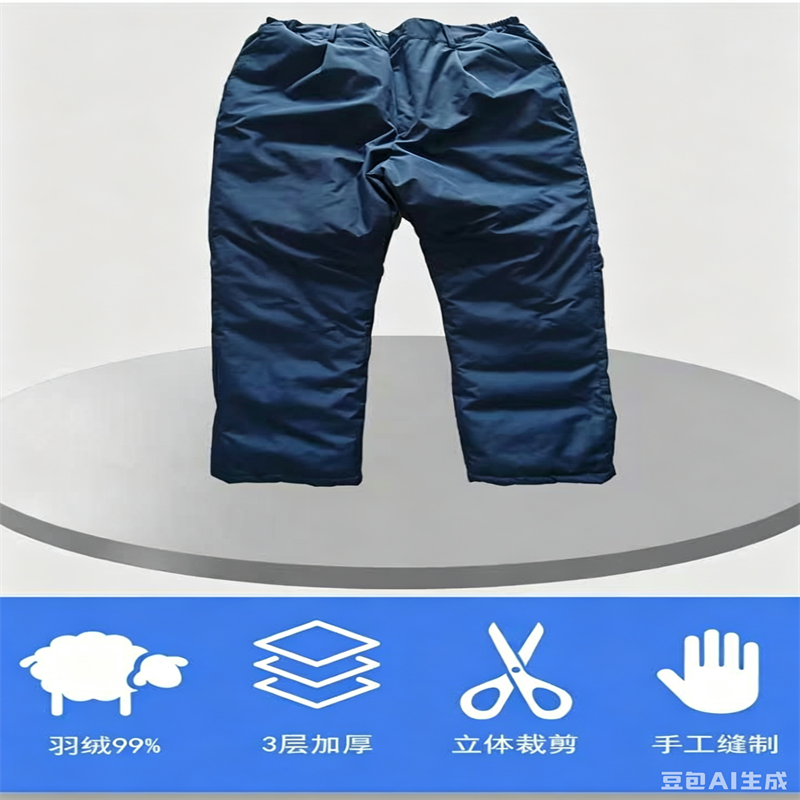 飞翔大雁 羽绒服两件套 S-XXXXL套高清大图