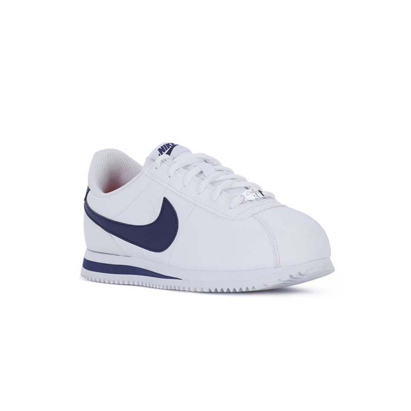 Nike耐克女鞋2024春新款CORTEZ蓝白休闲复古运动跑步鞋904764-106