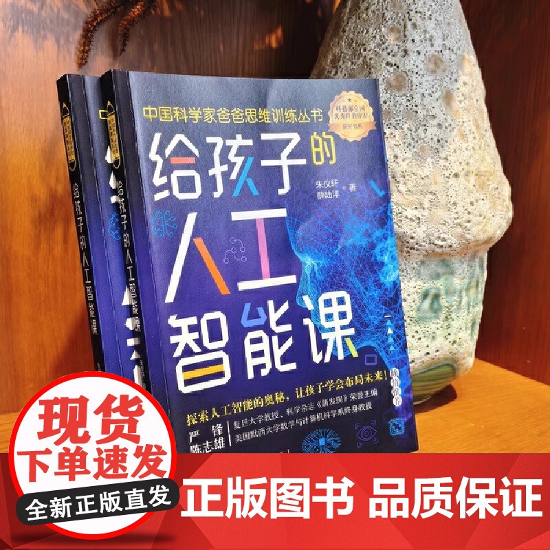 给孩子的人工智能课 向孩子们解释人工智能的概念 并激发他们将其视为未来职业道路的可能性 中国妇女出版社 97875127高清大图