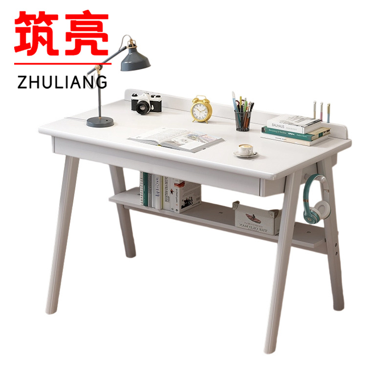 筑亮 实木电脑桌 Y48 张高清大图