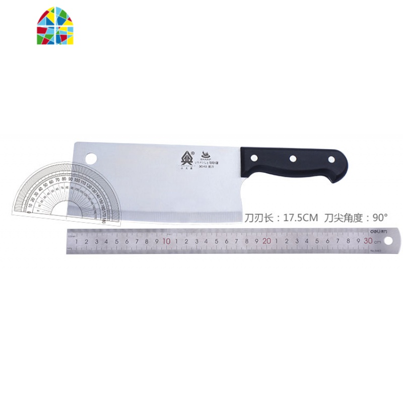 家用切菜板小麦秸秆砧板案板菜刀具套装组合水果刀板粘板宿舍 FENGHOU 中号小麦菜板6件套高清大图