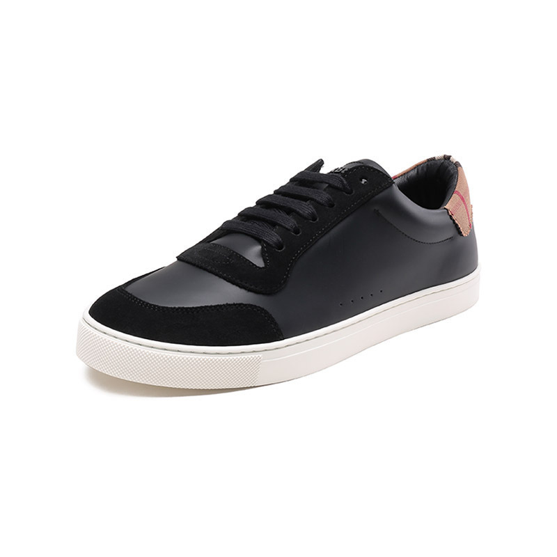 博柏利burberry男款系带休闲运动鞋板鞋8061752